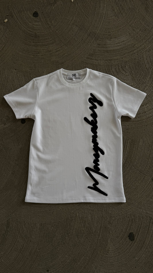 Moneymakerz Cursive White