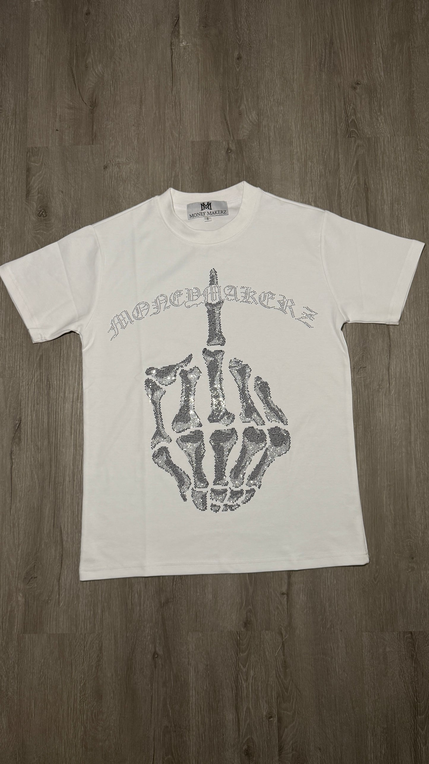 Moneymakerz White F Skull